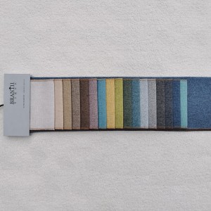 Stykke farvestof bomuld og linned stof BNT1810